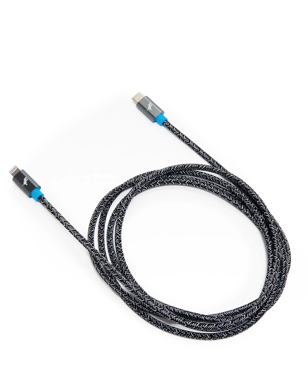 Tumi PowerKnit USB-C-Lightning 2M Cable 1 Tumi PowerKnit USB-C-Lightning 2M Cable