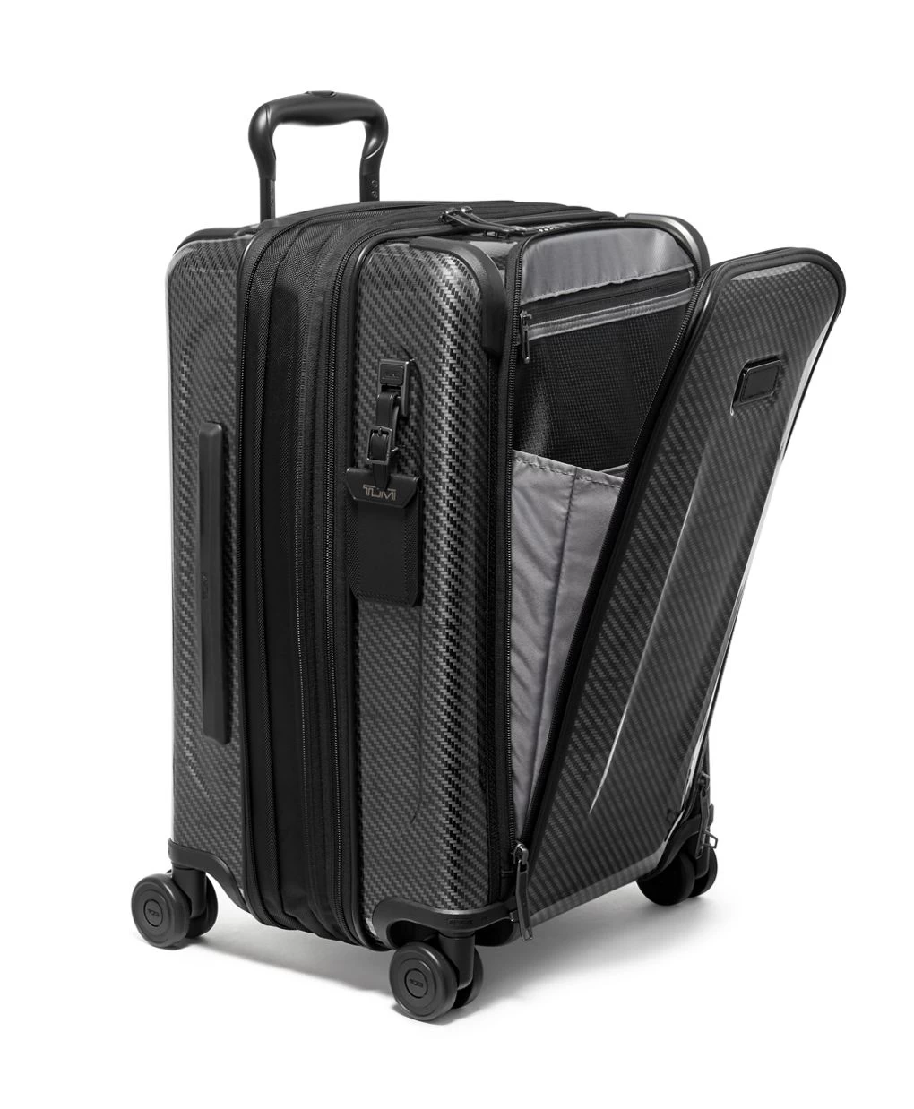 Tumi International Front Pocket Expandable 4 Wheeled Carry-On 4 Tumi International Front Pocket Expandable 4 Wheeled Carry-On - Image 4