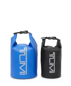 Tumi Two Pack Dry Bags Large Blue/Small Black