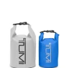 Tumi Two Pack Dry Bags Large Grey/Small Blue